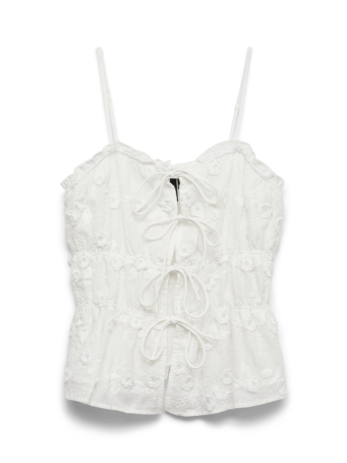 VMELISA Top - Bright White - VERO MODA & VILA Bergvik